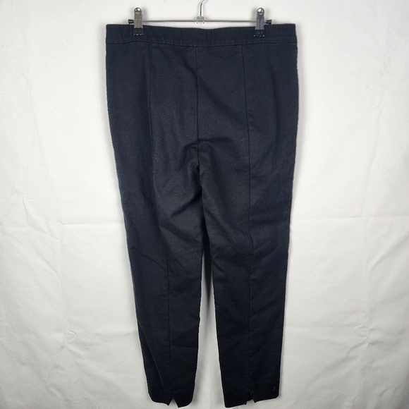 J Jill Black Pull On Essential Slim Ankle Pants Size 8 - Picture 2 of 6